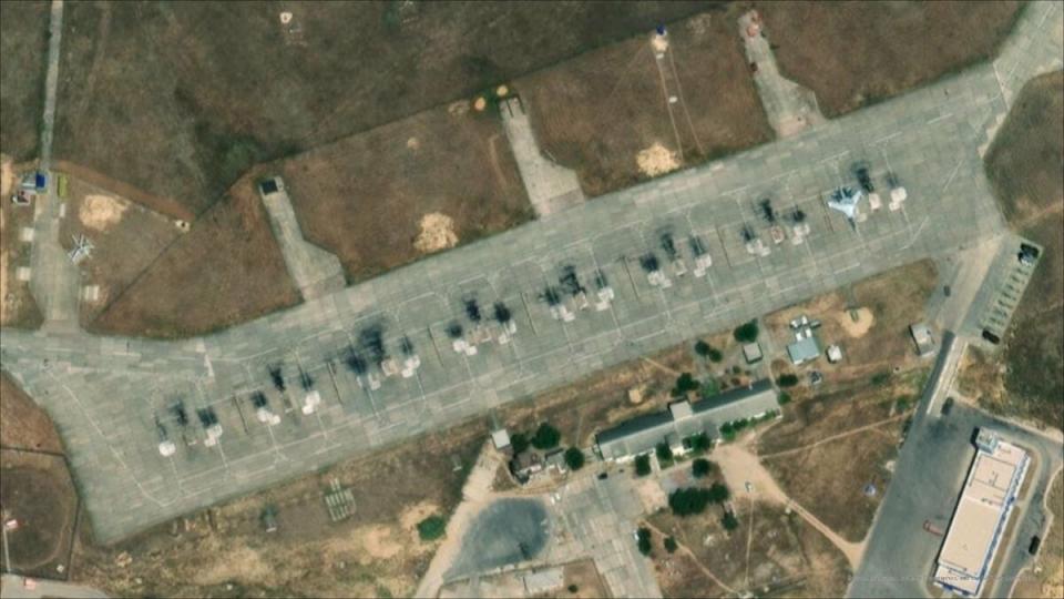 目前仍無法確定，有多少架戰機被烏軍摧毀，但可確認導彈確實有到達停機坪。
