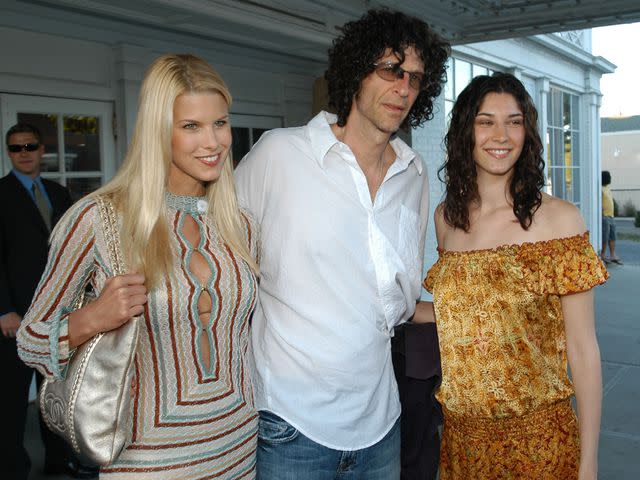 <p>CHRIS FORD/Patrick McMullan/Getty</p> Beth Ostrosky, Howard Stern and Emily Stern at a screening of 'Fierce People' on June 23, 2007 in Southhampton, NY.