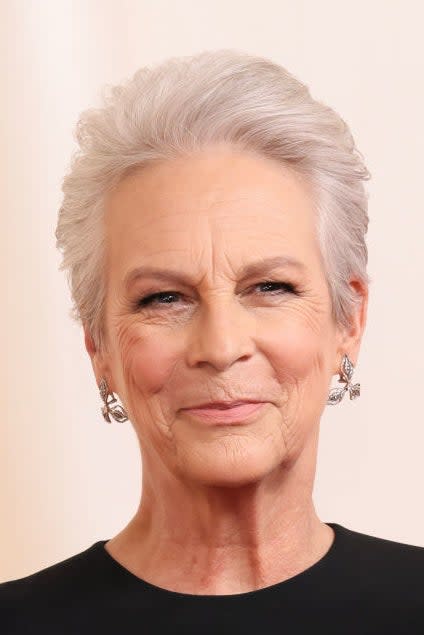 Closeup of Jamie Lee Curtis