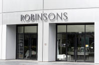 The Robinsons department store at the Raffles City mall seen closed on 7 April 2020, the first day of Singapore's month-long circuit breaker period. (PHOTO: Dhany Osman / Yahoo News Singapore)