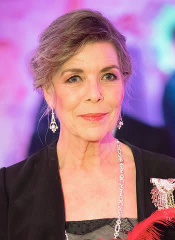 David Niviere/SC Pool - Corbis/Getty Princess Caroline attends the Rose Ball 2022 on July 08, 2022 in Monte-Carlo, Monaco