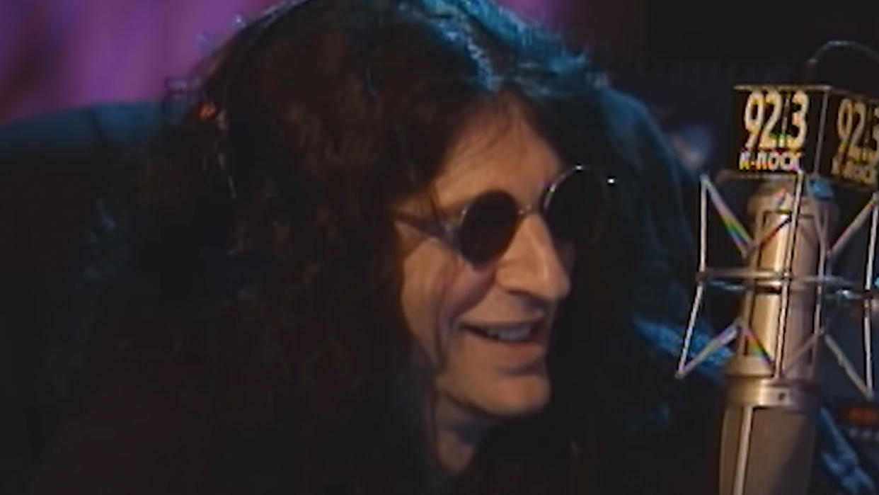  Howard Stern on The Howard Stern Show. 