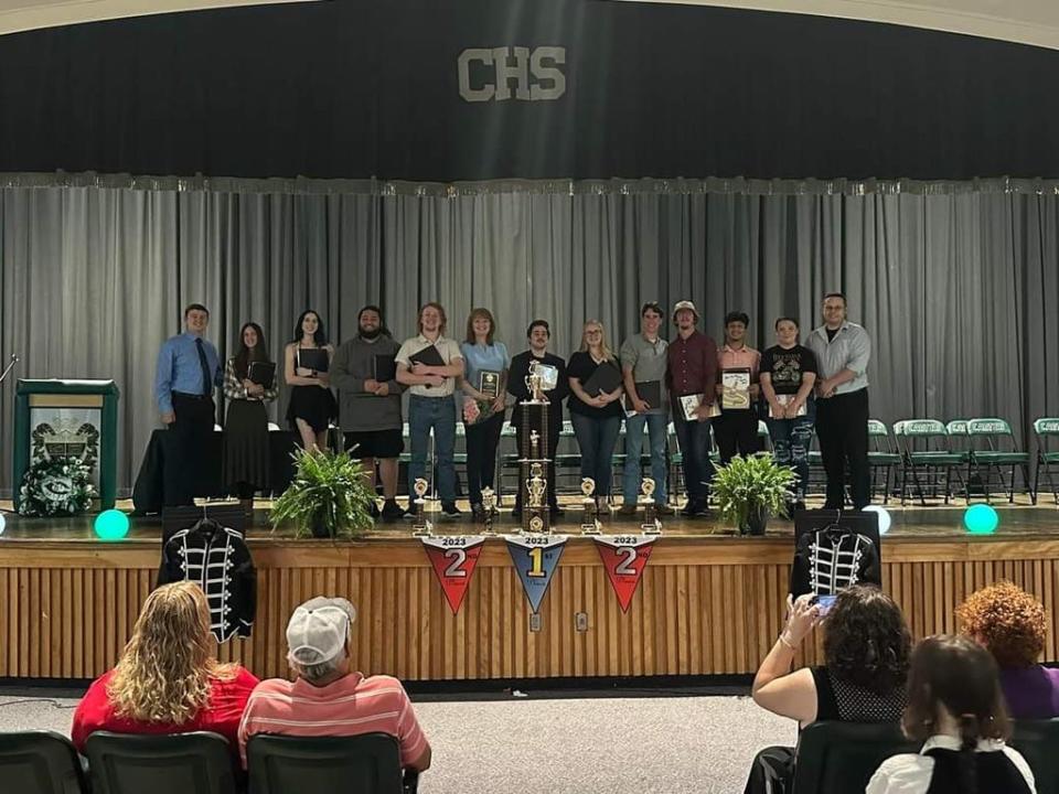 Carter High School honored Sonja Lunsford Rogers for her dedication to the music community.