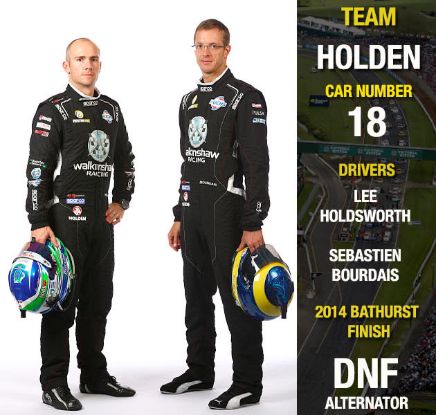 Lee Holdsworth / Sebastien Bourdais (Holden)