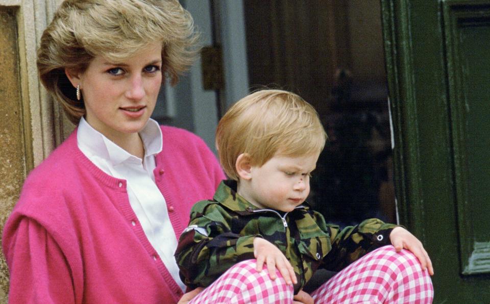 Diana remains freeze-framed in Harry’s mind as a young woman - Getty