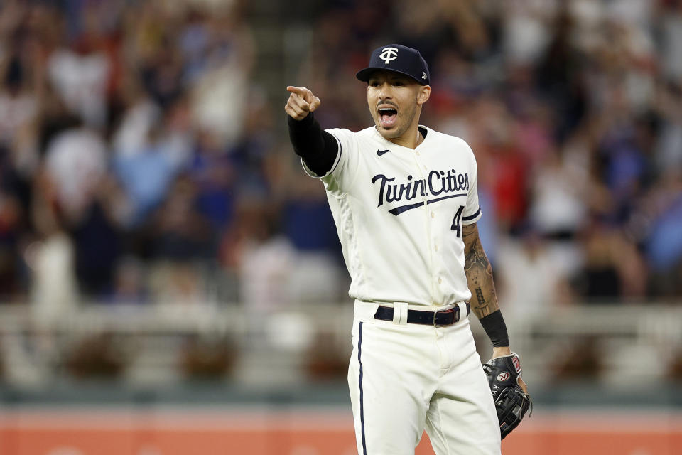 Carlos Correa將重返休士頓挑戰前東家太空人。（MLB Photo by David Berding/Getty Images）