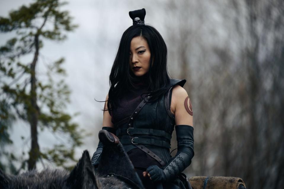 Avatar: The Last Airbender. Arden Cho as June in season 1 of Avatar: The Last Airbender. Cr. Robert Falconer/Netflix © 2023