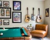 <p>Prefer pool over ping pong? Playing guitar over watching movies? Forgo a traditional game room in favor of a space dedicated to the things you truly love. </p><p><strong>See more at <a href="https://www.instagram.com/polishedhabitat/" rel="nofollow noopener" target="_blank" data-ylk="slk:@polishedhabitat;elm:context_link;itc:0;sec:content-canvas" class="link ">@polishedhabitat</a>.</strong></p>