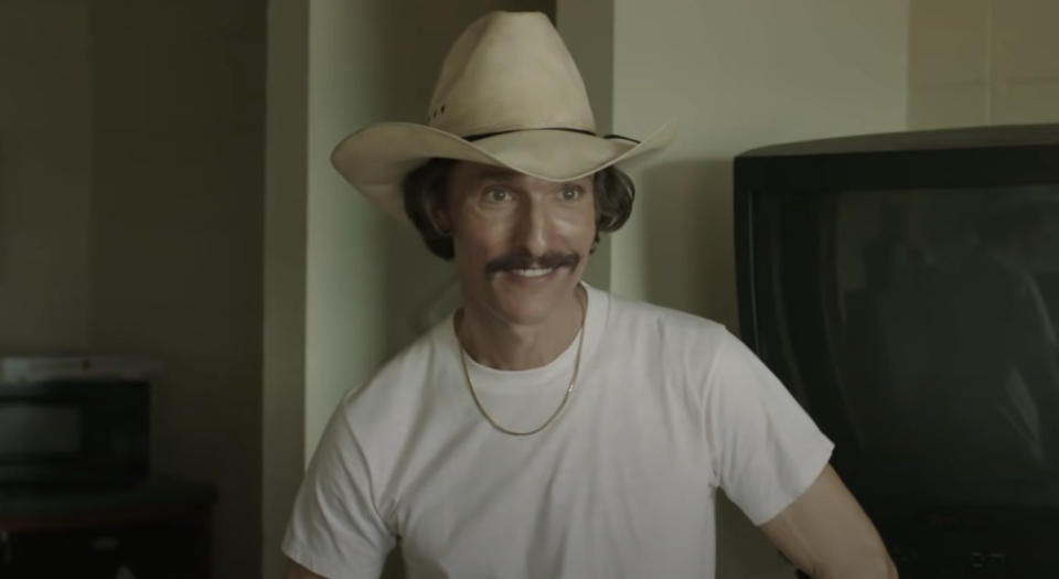 Matthew McConaughey smiling