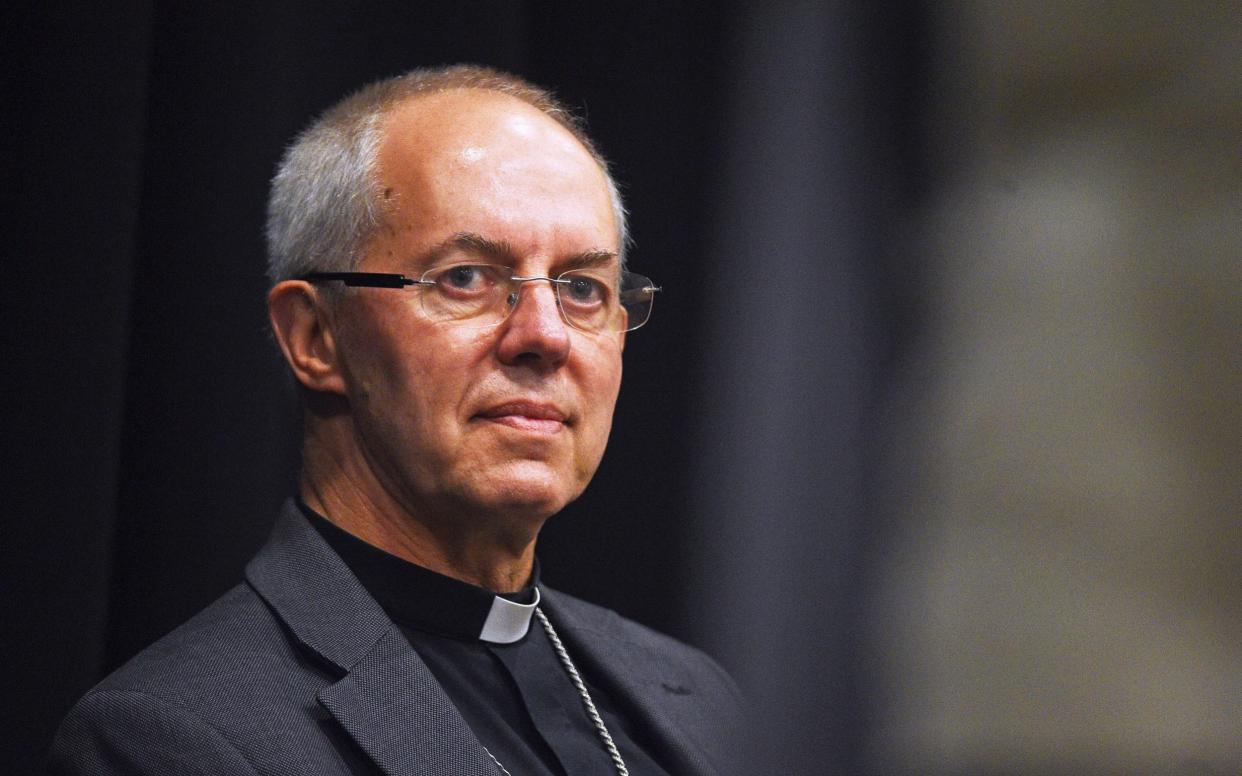 Justice Welby, the Archbishop of Canterbury, is spiritual leader of the Church of England - Kirsty O'Connor/PA Wire