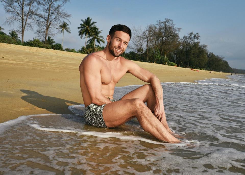 Jan Hoffmann verdrehte der Bachelorette von der ersten Folge an den Kopf - und genießt nun den ersten gemeinsamen Urlaub mit seiner Herzensdame. (Bild: RTL / René Lohse)