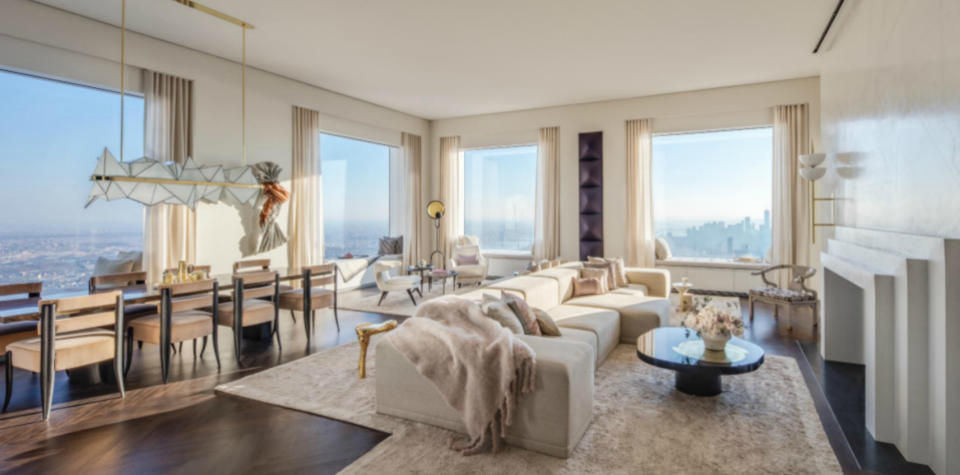 <p>Los apartamentos no están al alcance de cualquier bolsillo. Los más baratos, de dos dormitorios, cuestan 6,5 millones de euros. (Foto: 432parkavenue.com). </p>