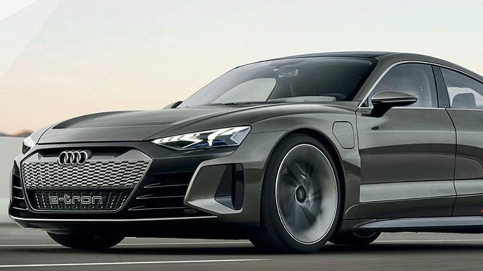 Audi e-tron GT concept.