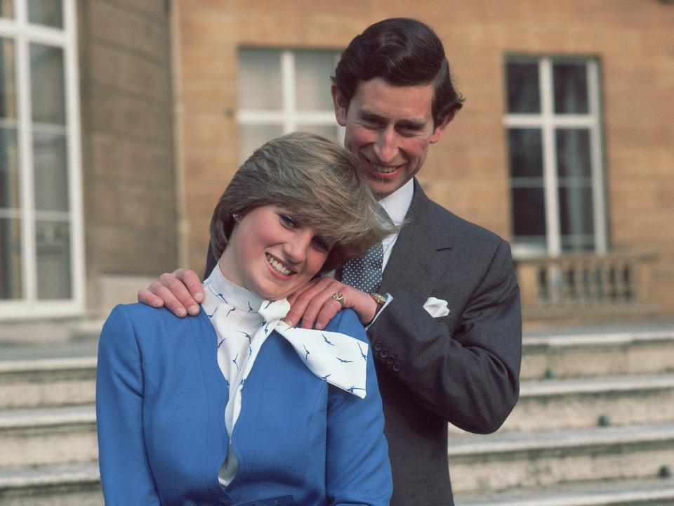 charles and diana engaged