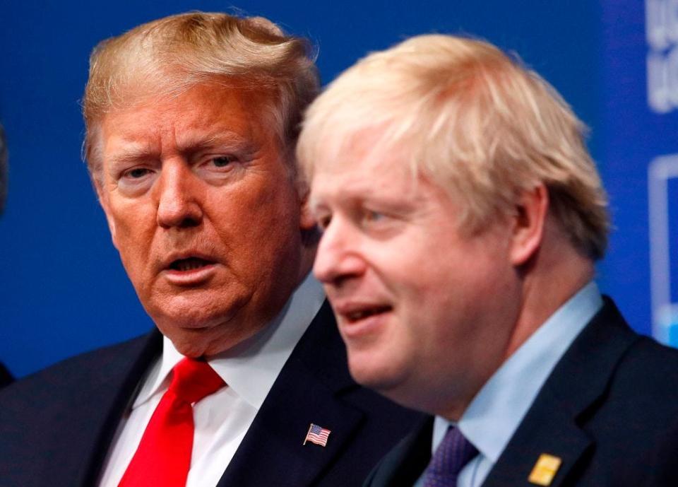 Donald Trump Boris Johnson