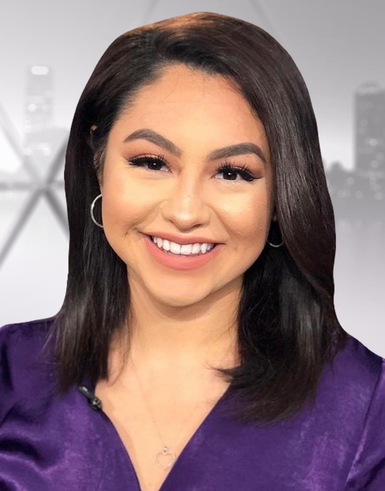 Gabriella Garza is the new weekend morning news anchor at WISN-TV (Channel 12).