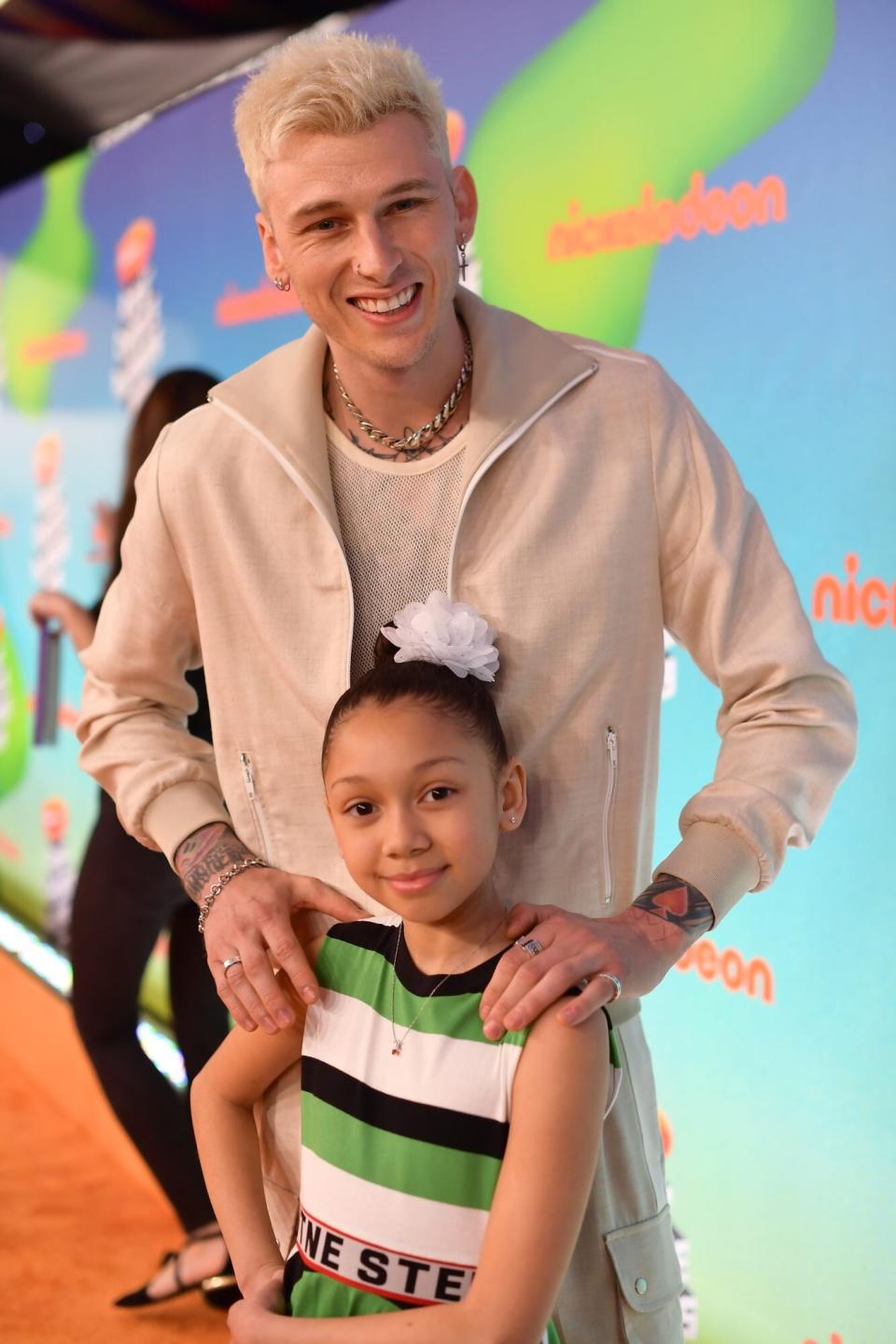 MGK AND DAUGHTER CASSIE