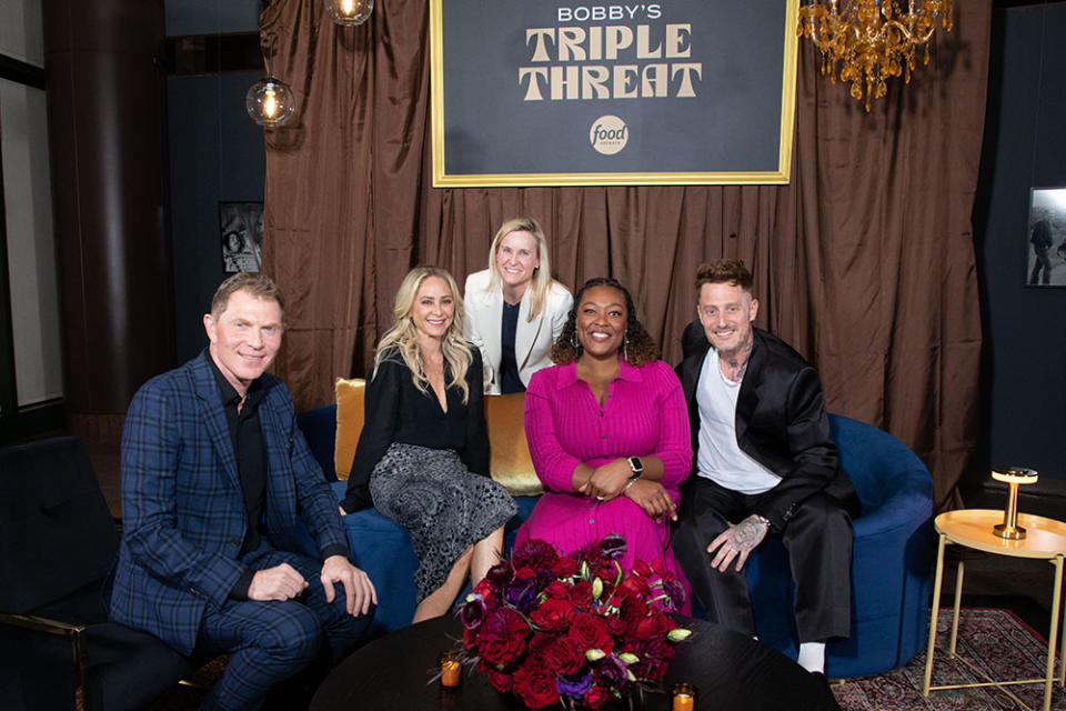 Bobby Flay, Brooke Williamson, Betsy Ayala, Tiffany Derry, Michael Voltaggio