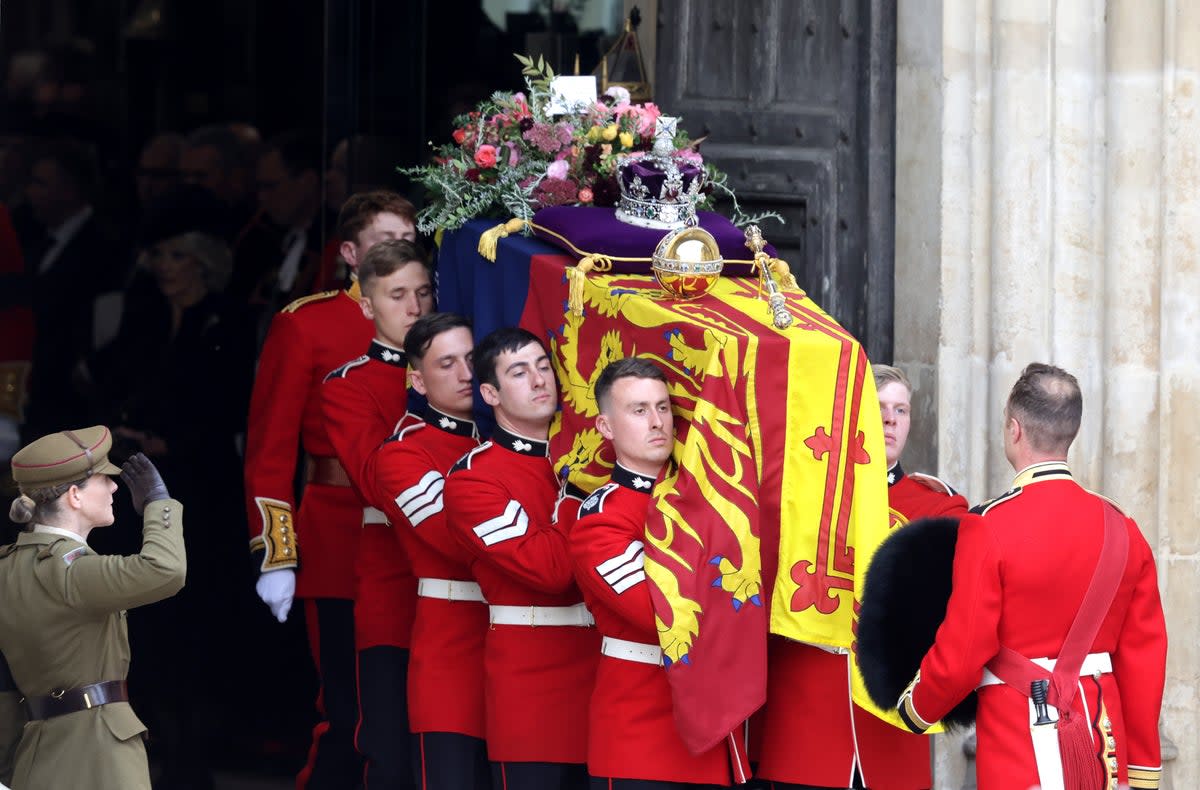 Lots of nations do ceremonial well, but few have the same variety of archaic dress and uniform as the British  (Getty)