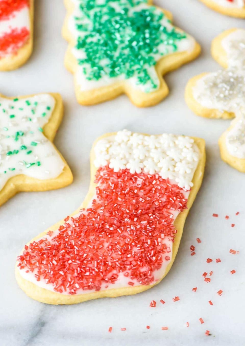 Cream Cheese Christmas Cookies