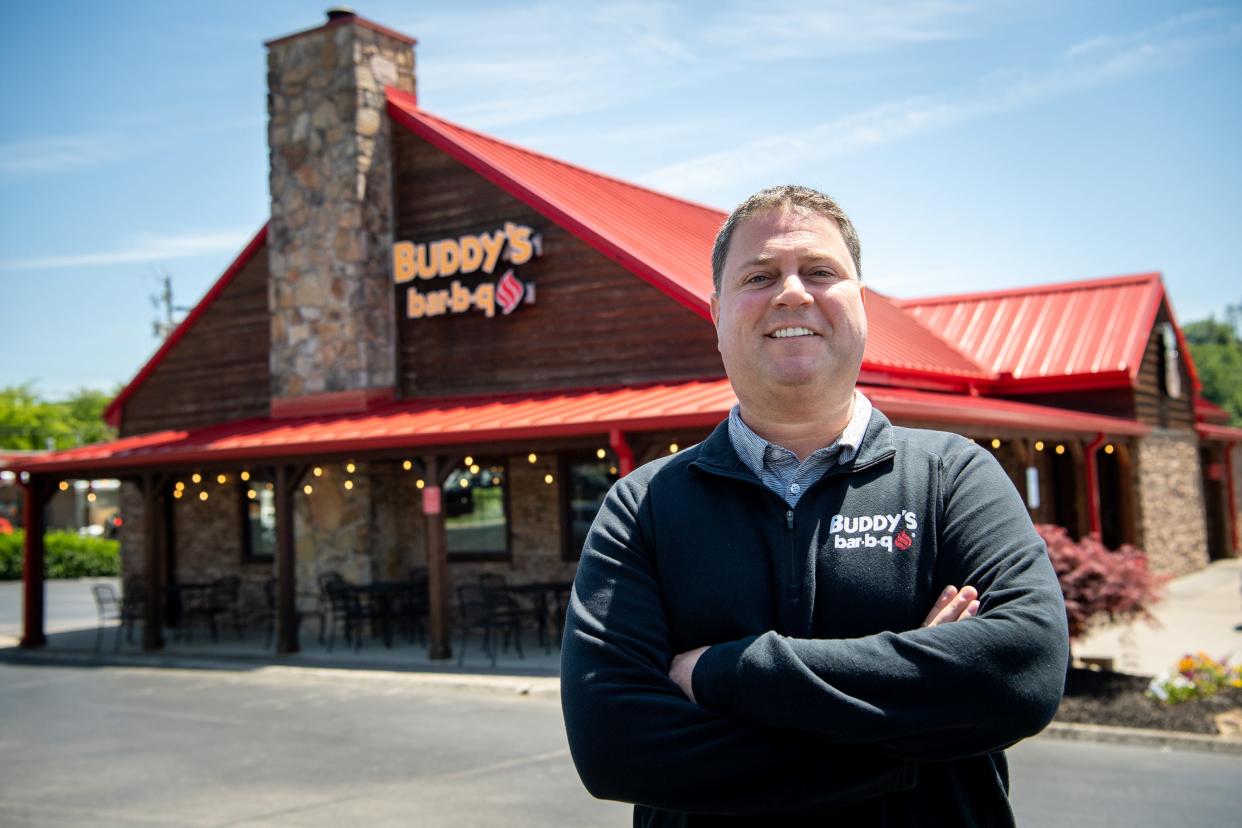 Buddy's Bar-B-Q CEO Mark Lemoncelli says the Knoxville restaurant chain - which started in 1972 with a location in Bearden - is looking to expand out into the region.