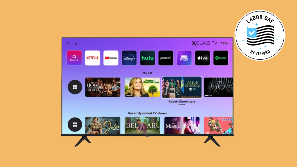 Hisense TVs are on sale for Labor Day 2022.