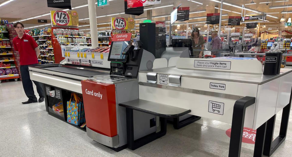 Coles self-service checkout