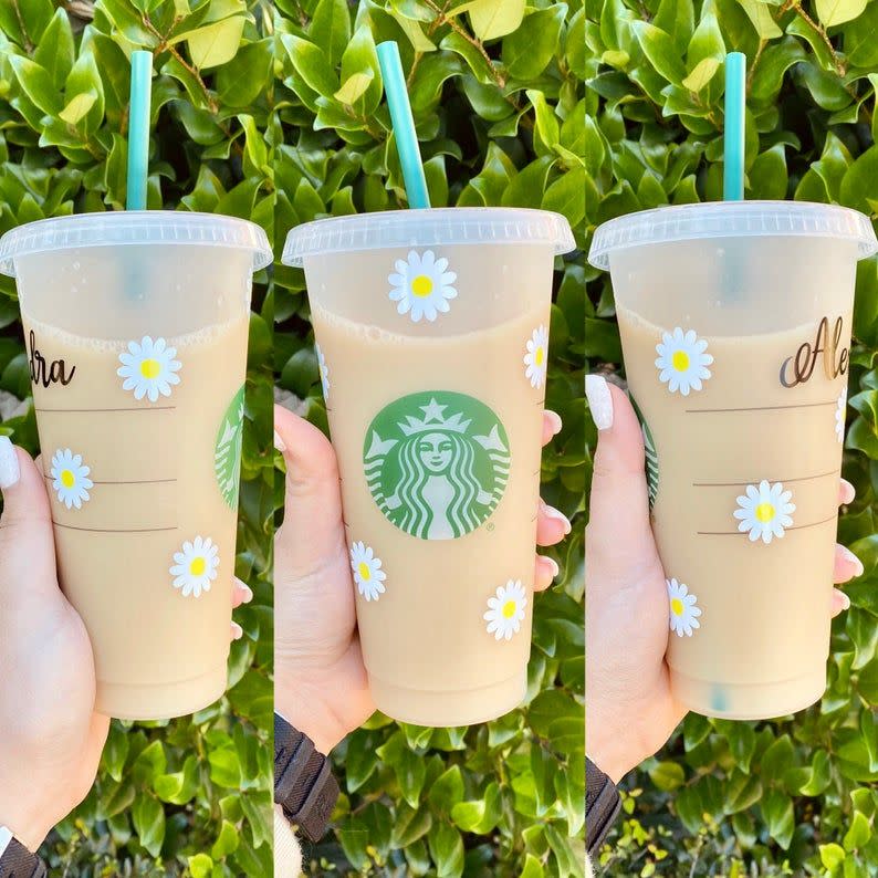 Daisy Custom Starbucks Cup