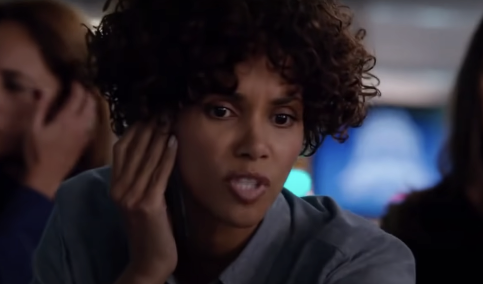 Halle Berry as a dispatcher in "The Call"