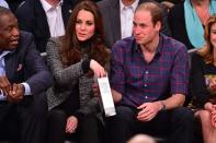 <p>On Dec. 8, the couple enjoyed popcorn at a Brooklyn Nets game, where they had front row seats to the court.</p>