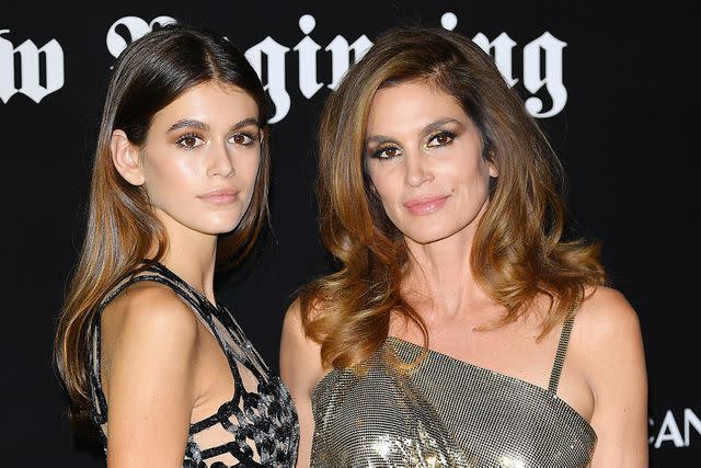 Venturelli/Getty Kaia Gerber and Cindy Crawford