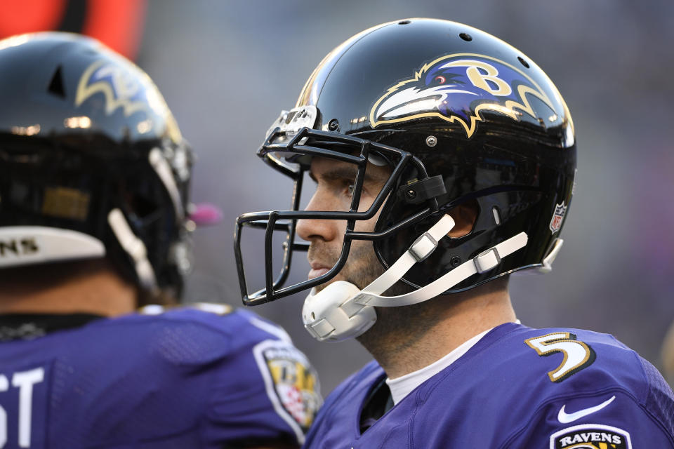 The Ravens have moved past the Joe Flacco era. (AP)