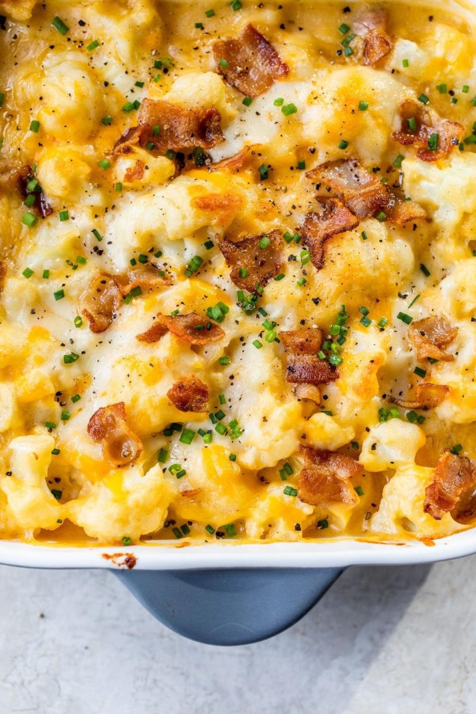 Cheesy Cauliflower Bake