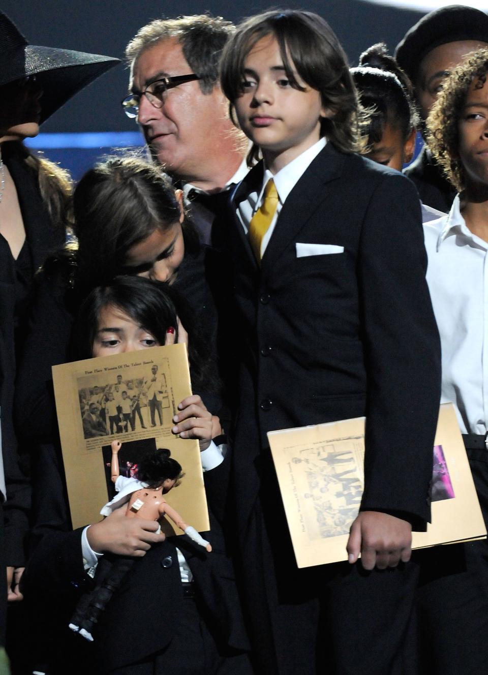Prince Jackson lors des funérailles de son père en 2009. (Getty Images)