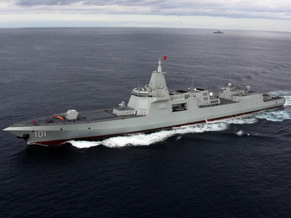 China Type 055 destroyer Nanchang