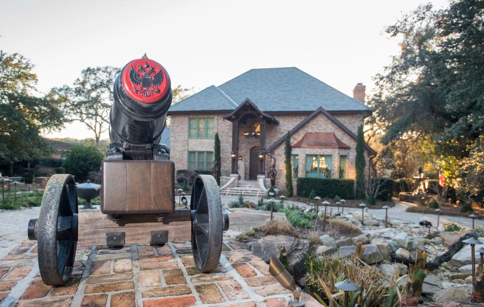 Fred Levin's Tanglewood Estate in Pensacola on Thursday, January 18, 2018.  Mr. Levin has donated this estate to the University of West Florida.