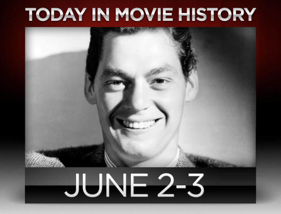 Today in movie history, June 2, June 3