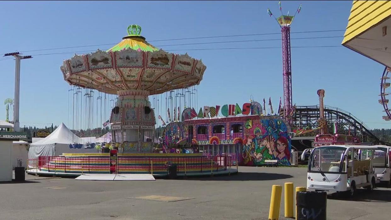 <div>Rides at the Washington State Fair are a highlight for many families.</div> <strong>(FOX 13 Seattle)</strong>