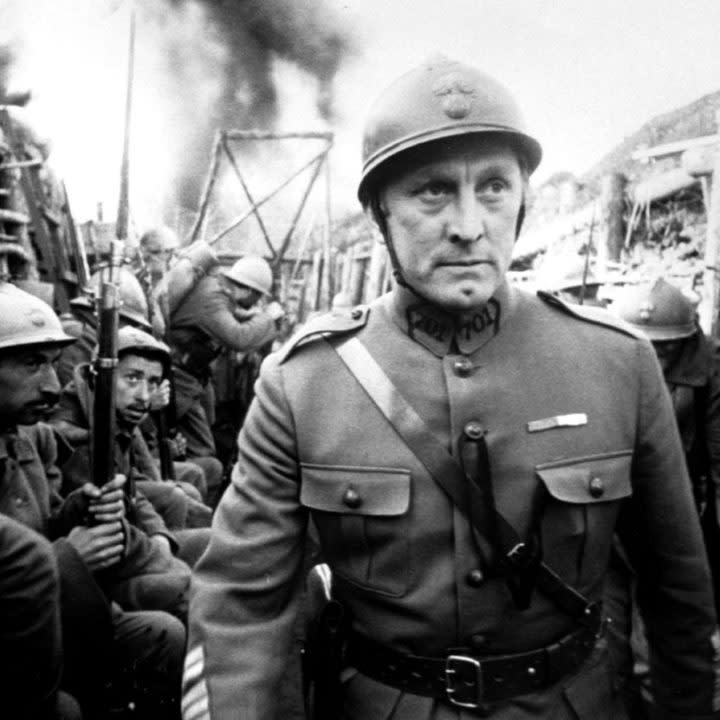 Kirk Douglas in Paths of Glory.