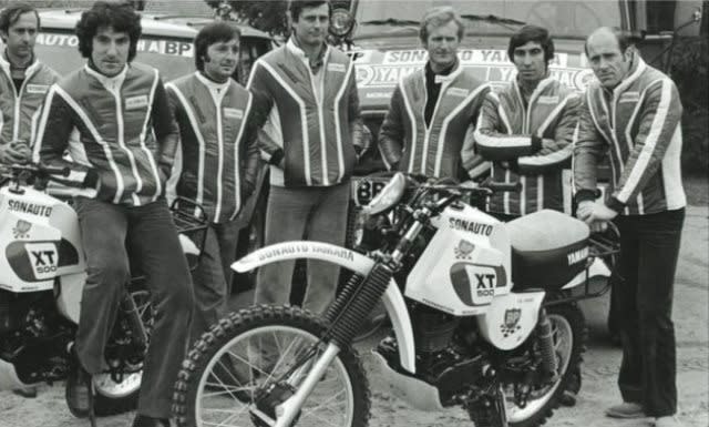 Yamaha dakar 1979