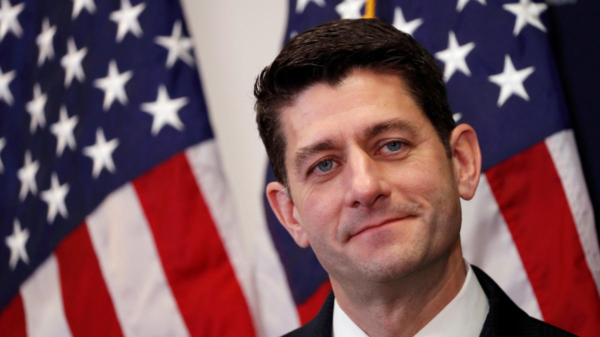 Former Speaker Paul Ryan: Trump and Biden Equally Harmful to the Economy