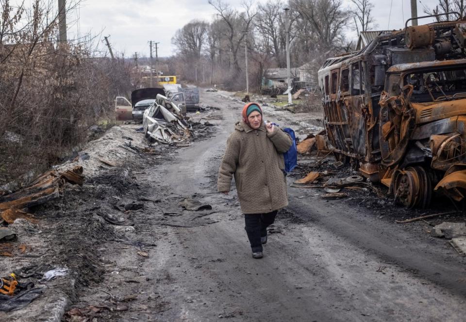 Russian attacks on Ukraine have continued, with more strikes on New Year’s Eve and New Year’s Day (Reuters)