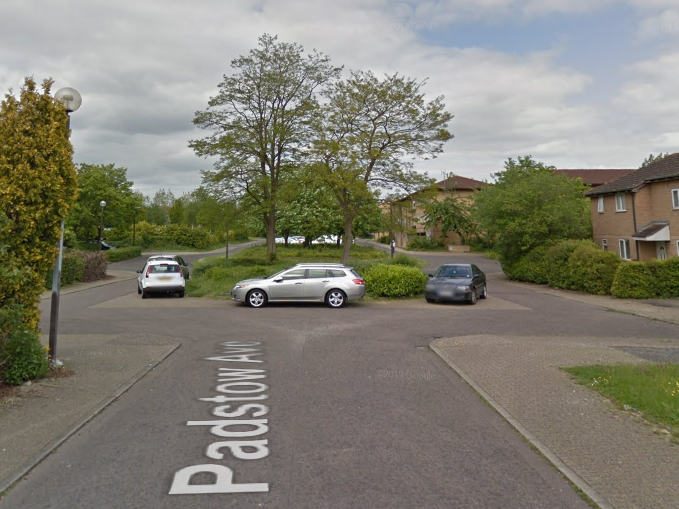 Padstow Avenue, close to where the killing took place: Google Maps