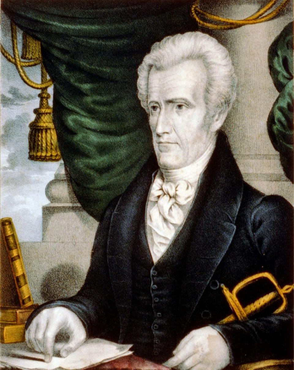 Andrew Jackson and Rachel Donelson Robards