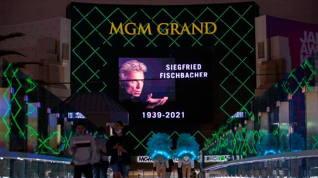 Trauer in Las Vegas um den Magier  Siegfried Fischbacher.