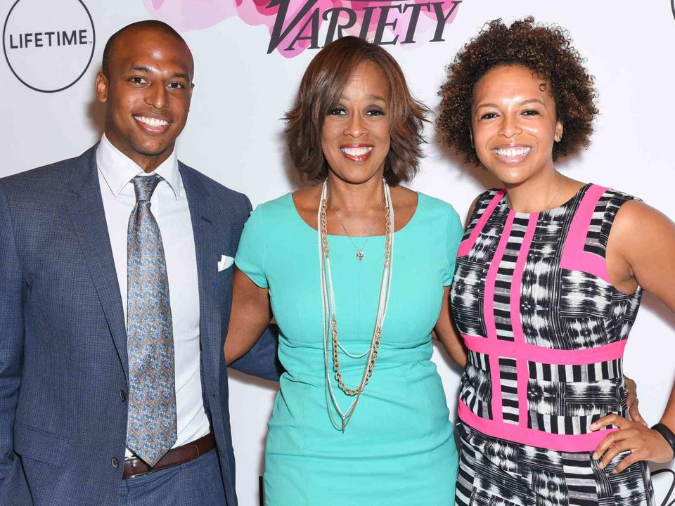 Presley Ann/Patrick McMullan/Getty William Bumpus Jr., Gayle King and Kirby Bumpus attend Variety