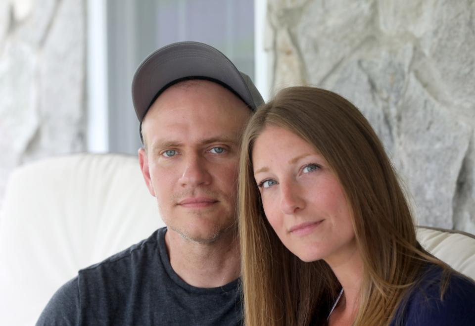 Steven and Kelly shared their story of his online sports gambling addiction. She had caught him once already and then he returned to his addiction,  maxing out credit cards and taking out cash from their retirement fund.