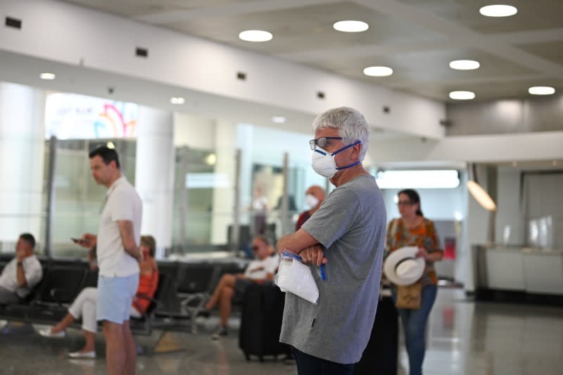 The international arrivals area at Kingsford Smith International Airport is seen after Australia implemented an entry ban on non-citizens and non-residents due to the coronavirus disease (COVID-19) in Sydney