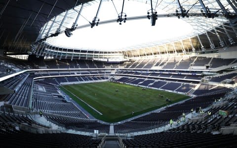 Tottenham's new stadium - Credit: Tottenham Hotspur FC via Getty Images