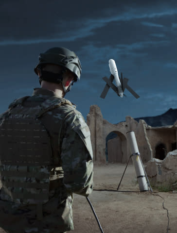 AV’s Switchblade 600 is capable of providing attritable autonomy at scale (Photo: AeroVironment)